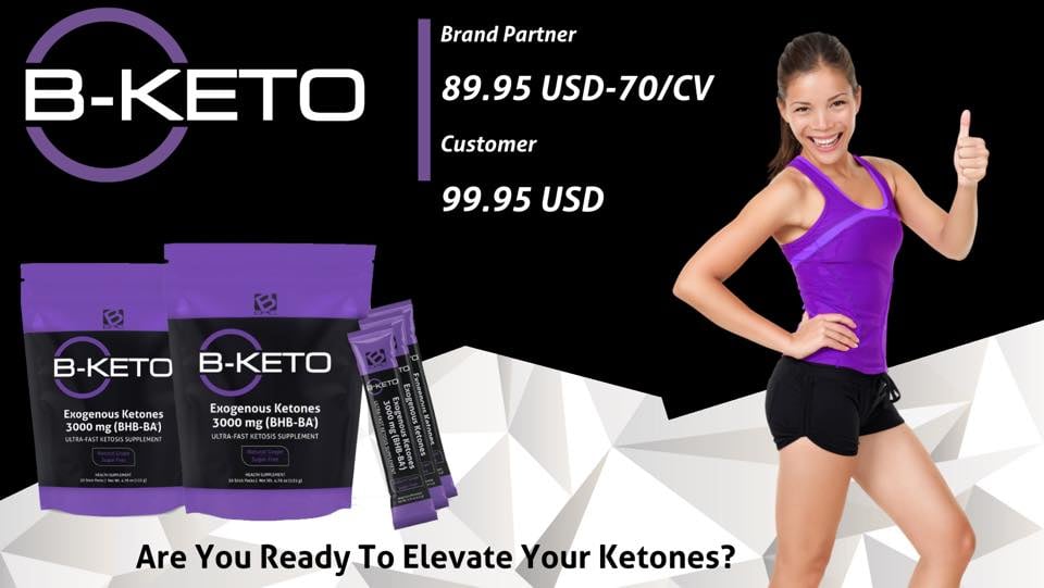 B-EPic B-KETO a new form of Keto, accelerates fat burning and weight loss naturally with ketogenesis