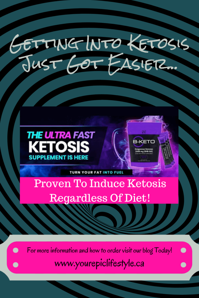 B-Epic B-Keto an ultra fast ketosis supplement drink