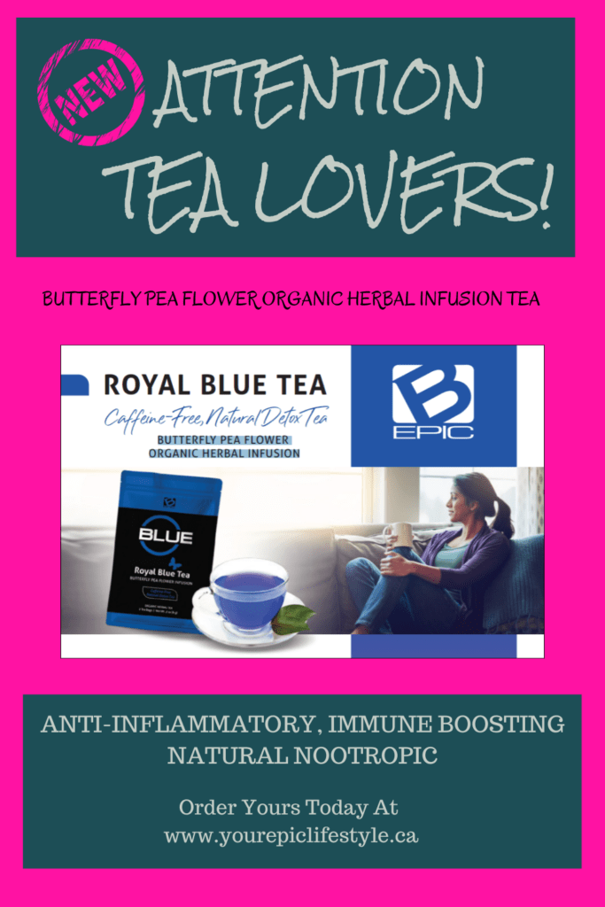 Feel renewed thanks to this unique, vibrantly colored herbal infusion! B-Epic’s Royal Blue Tea organic, caffeine-free herbal infusion helps restore and rejuvenate the body and mind.